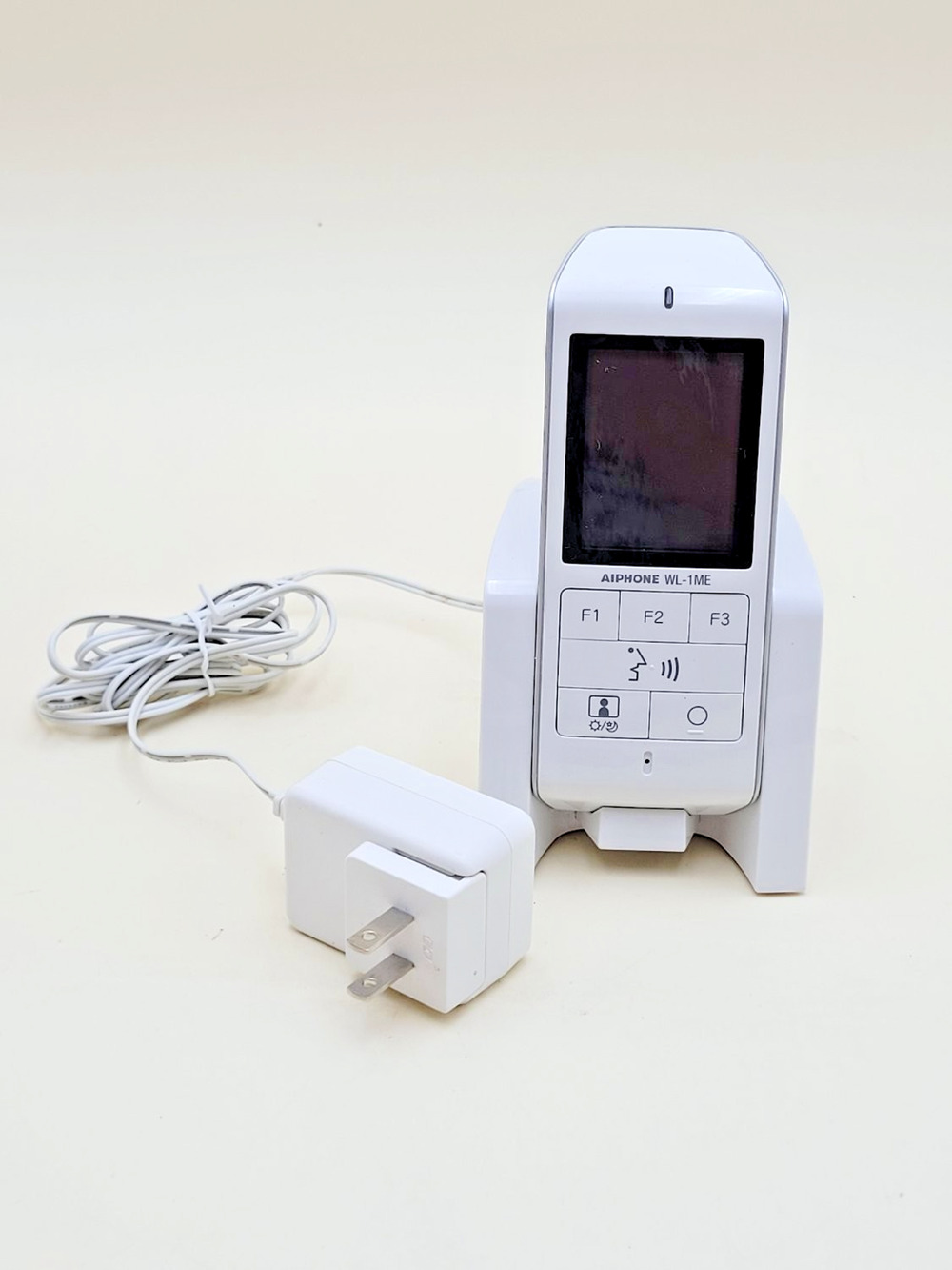 Aiphone WL-1ME Wireless Video Intercom Handset Station w/ Battery Adapter